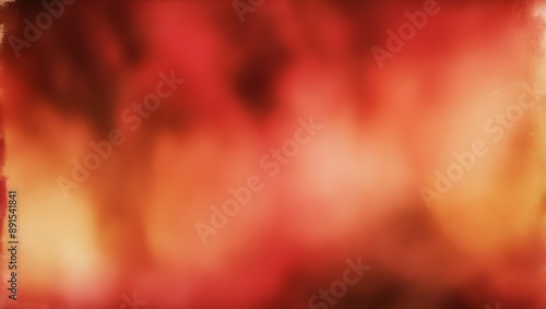 Burning fire abstract blurred background for design.