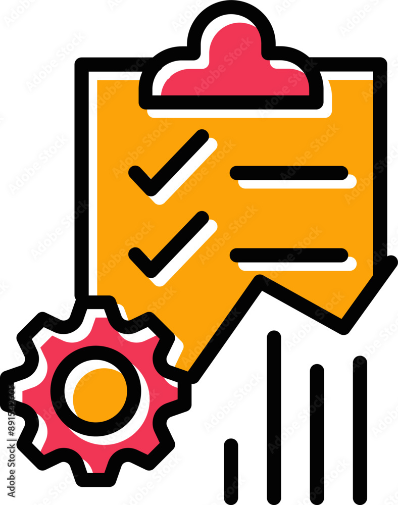 Diagram Vector Icon Diagram Vector Icon