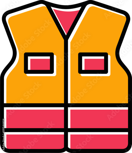 Life Jacket Vector Icon
