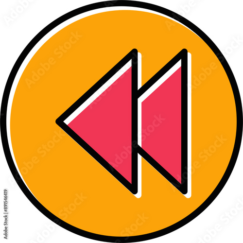 Free Download Previous Vector Icon - GFXLoad