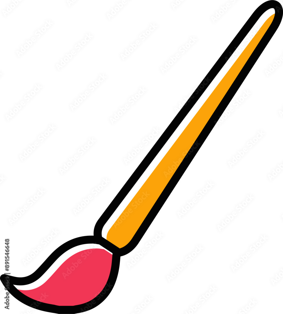 Paint Brush Vector Icon Paint Brush Vector Icon