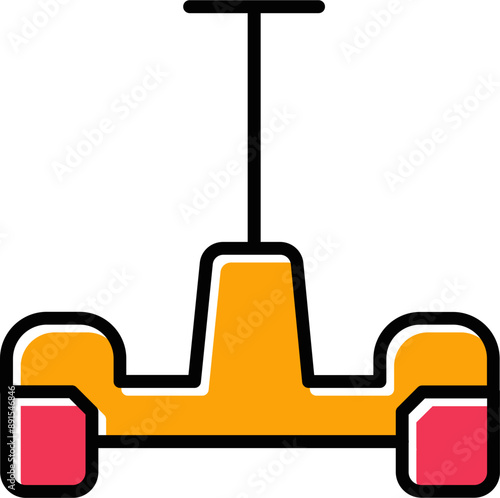 Hoverboard Vector Icon