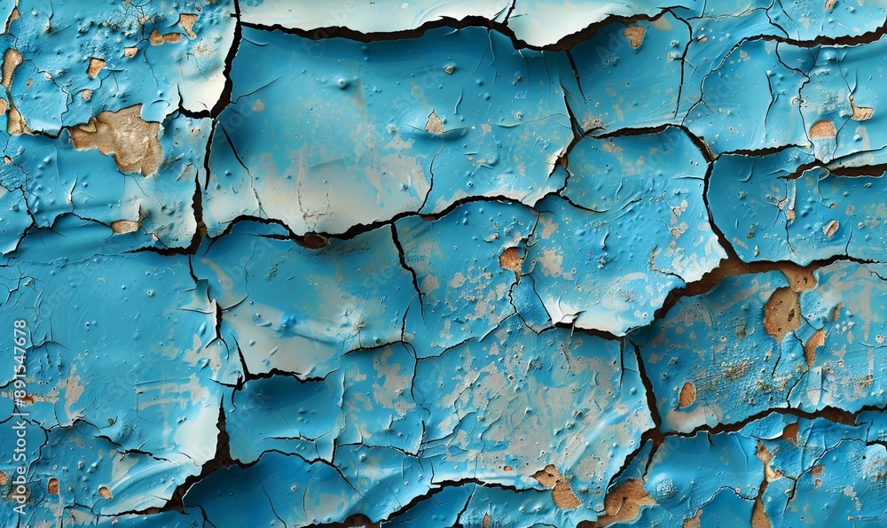 Textured cracked paint background Textured cracked paint background