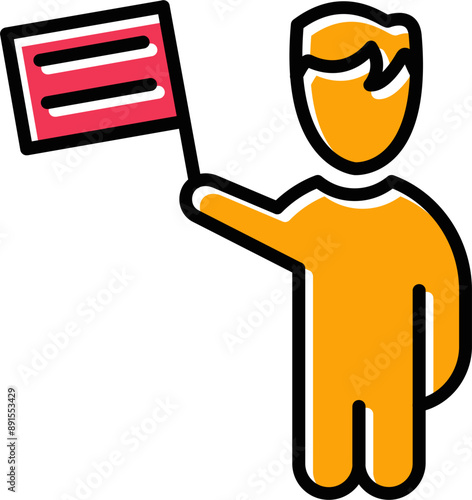 Protest Vector Icon