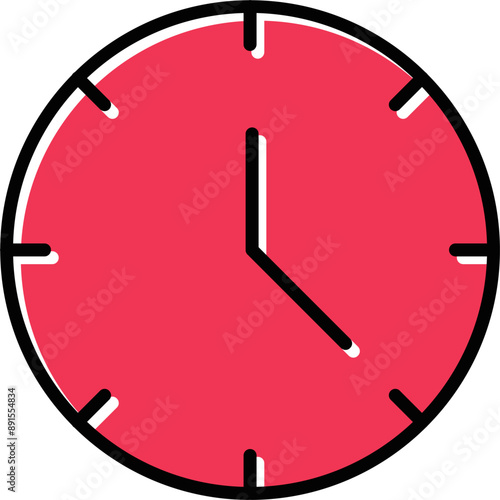 Clock Vector Icon