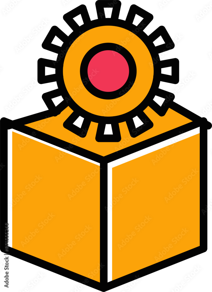 Fototapeta premium SEO Packages Vector Icon