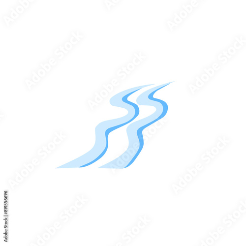 ski track vector