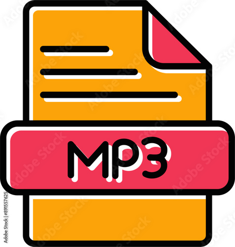 MP3 Vector Icon