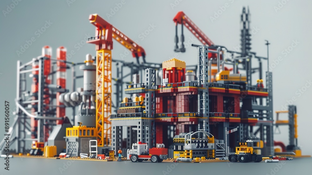building under construction, industrial development, construction site engineering building under construction, industrial development, construction site engineering