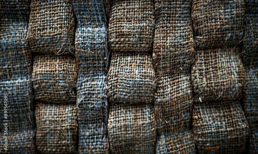 Textured woven fabric background Textured woven fabric background