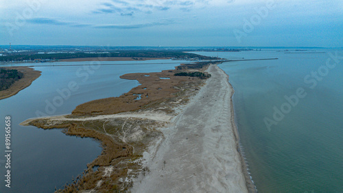 aerial shot - Baltic Coast