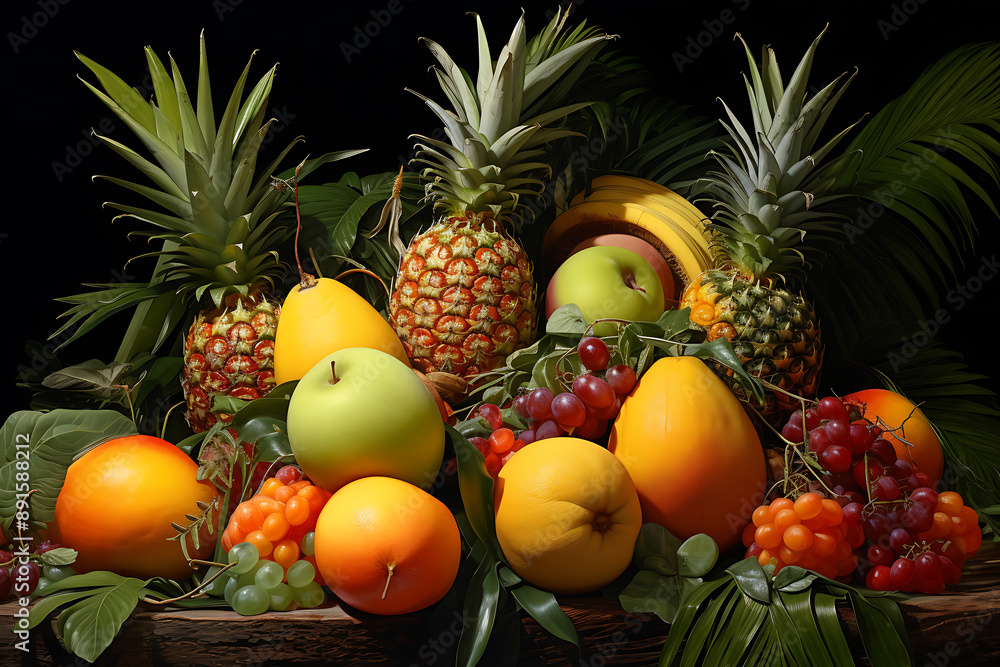 Tropical fruits Tropical fruits