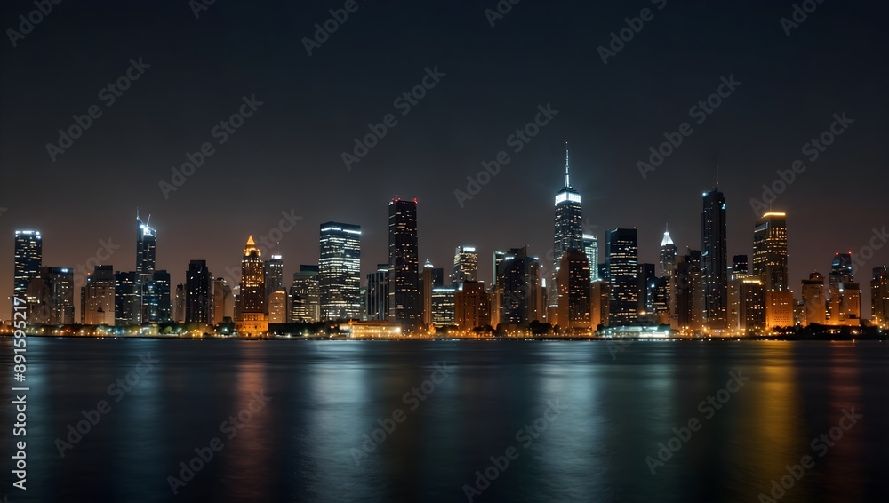 Obraz premium A poem where the pulse of a city beats in sync with the emotions of its inhabitants ai_generated