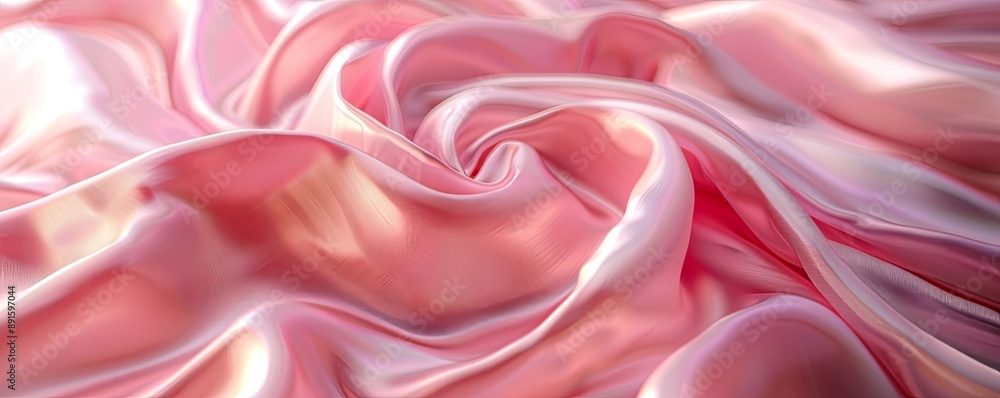 Fototapeta premium Smooth, matte pastel pink texture