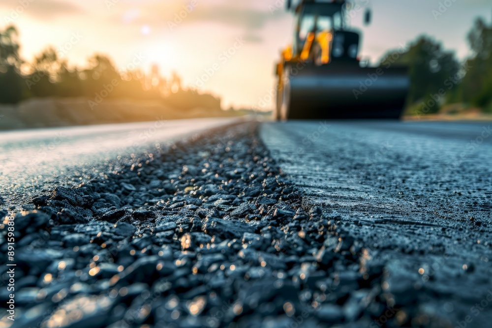 road maintenance in progress road maintenance in progress