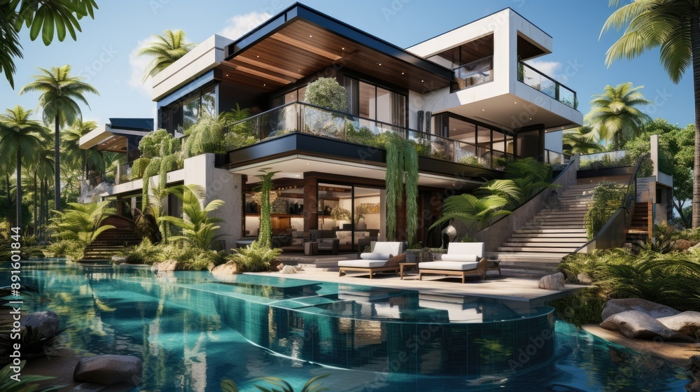 Fototapeta premium the house is on the market for 1. 5 million.