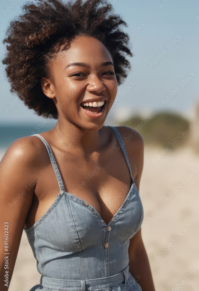 Portrait of a black woman Portrait of a black woman
