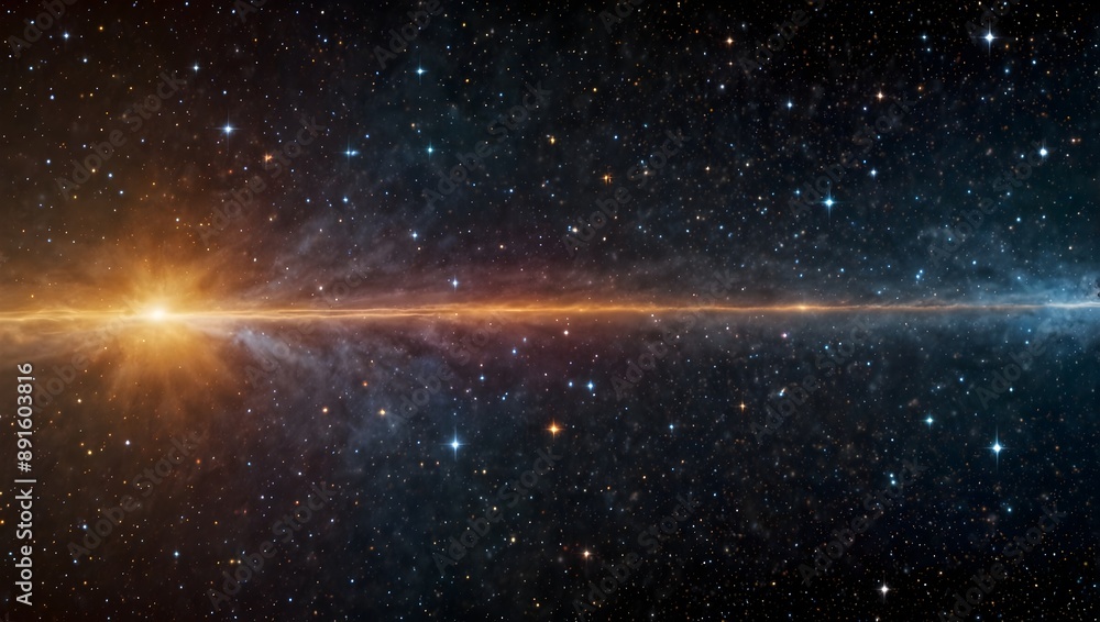 Fototapeta premium The application of spectra in determining the age of stars ai_generated
