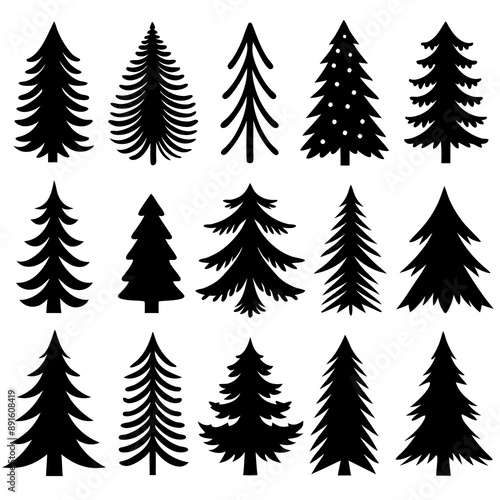 Pine tree icon