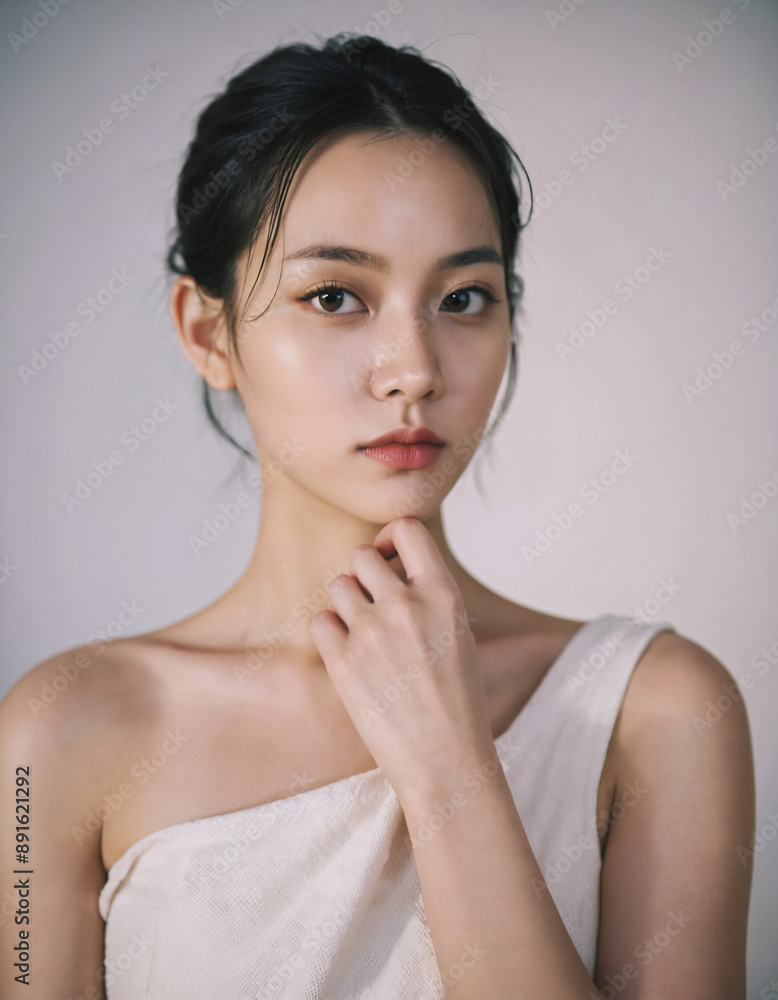 Model Name Victoria) Free portrait rights and super high quality AI art. 20s Asian black hair female professional model Model Name Victoria) Free portrait rights and super high quality AI art. 20s Asian black hair female professional model