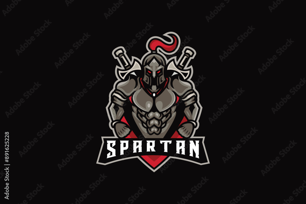 Spartan Esport Logo Template Spartan Esport Logo Template