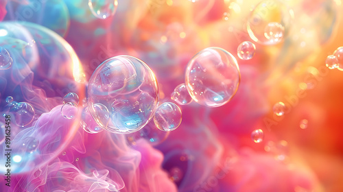 background with bubbles