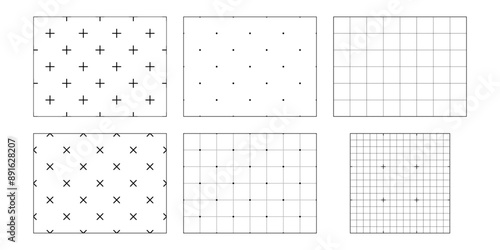 Cross pattern plus sign
