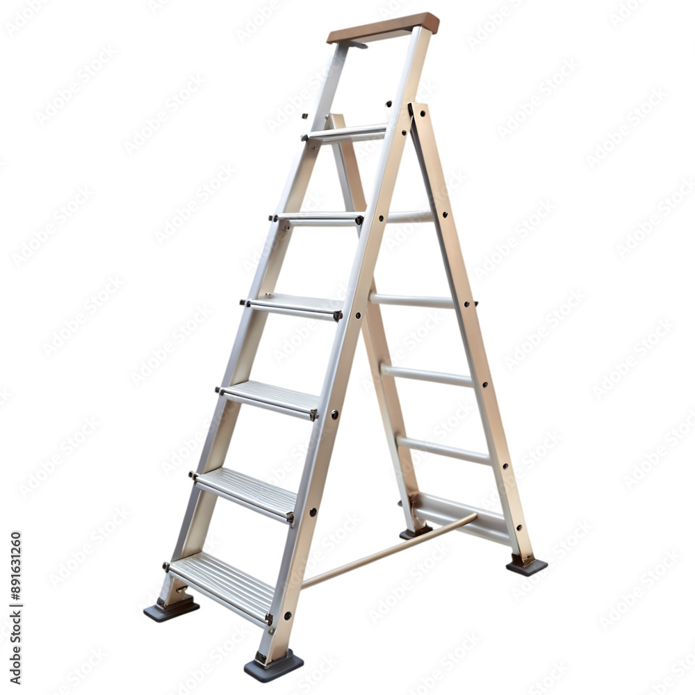 ladder isolated on white background ladder isolated on white background