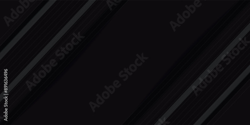 abstract black and silver light gray with white gradient is surface with metal texture template soft lines technology dark black diagonal background.