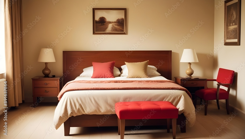 Photo interior modern design room 3d illustration Photo interior modern design room 3d illustration