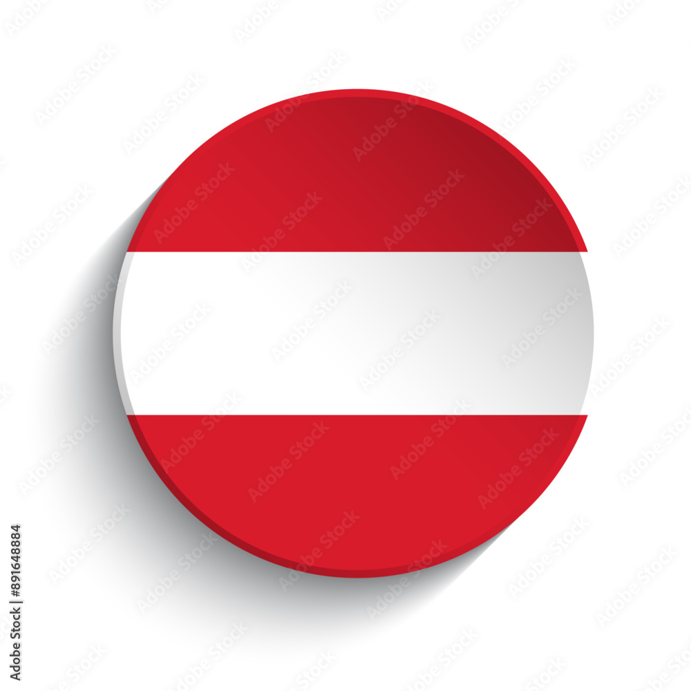 Austria flag button