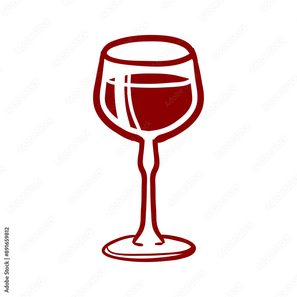 Wine clip art design on plain white transparent isolated background for card, shirt, hoodie, sweatshirt, apparel, tag, mug, icon, poster or badge Wine clip art design on plain white transparent isolated background for card, shirt, hoodie, sweatshirt, apparel, tag, mug, icon, poster or badge