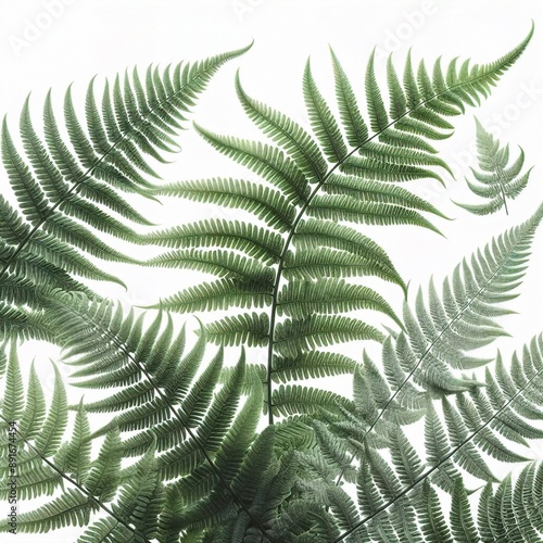 Wallpaper Mural fern leaf background Torontodigital.ca