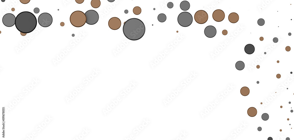 A simple modern background with a confetti like pattern of circles A simple modern background with a confetti like pattern of circles