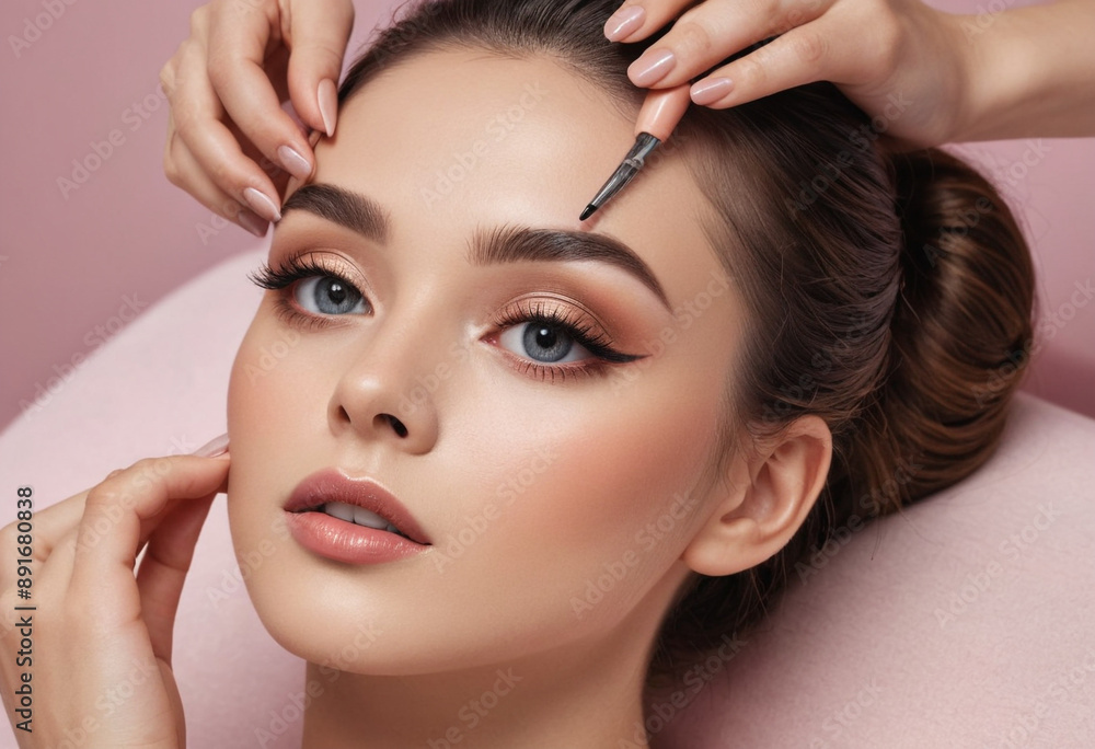 Naklejka premium Beauty Industry Trends Prompts 