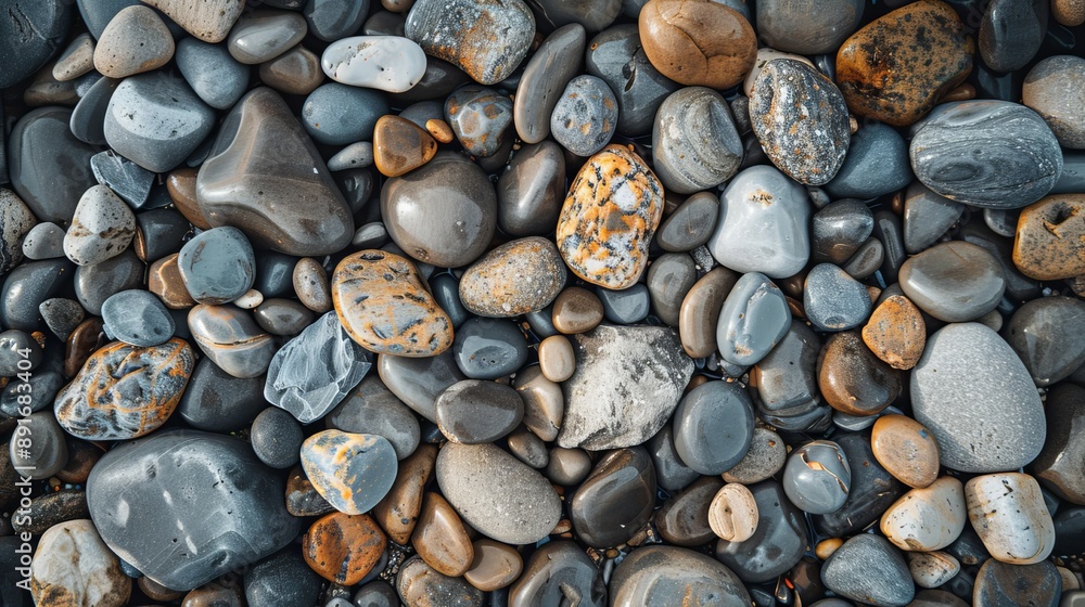 Smooth River Stones. Smooth River Stones.