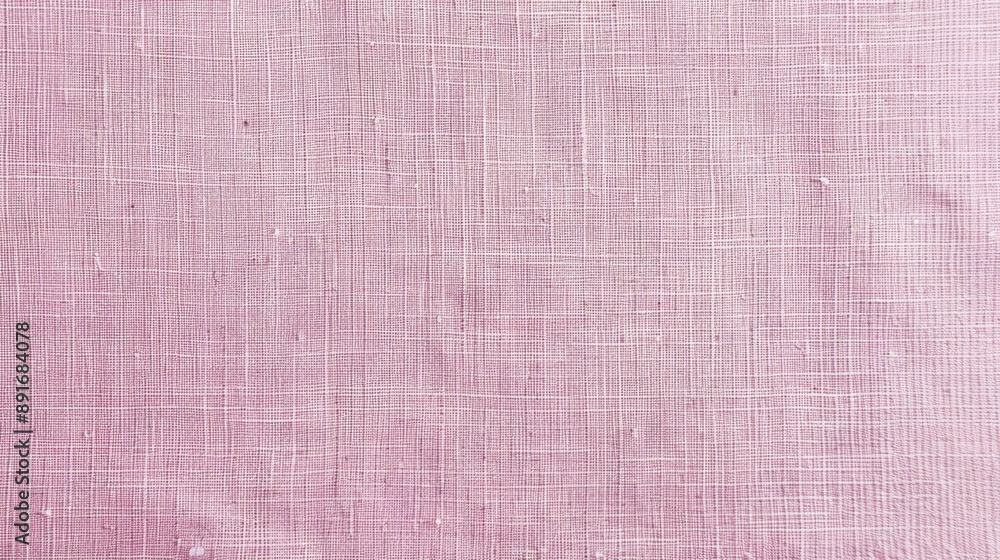Fototapeta premium Pink Woven Fabric Texture Background.