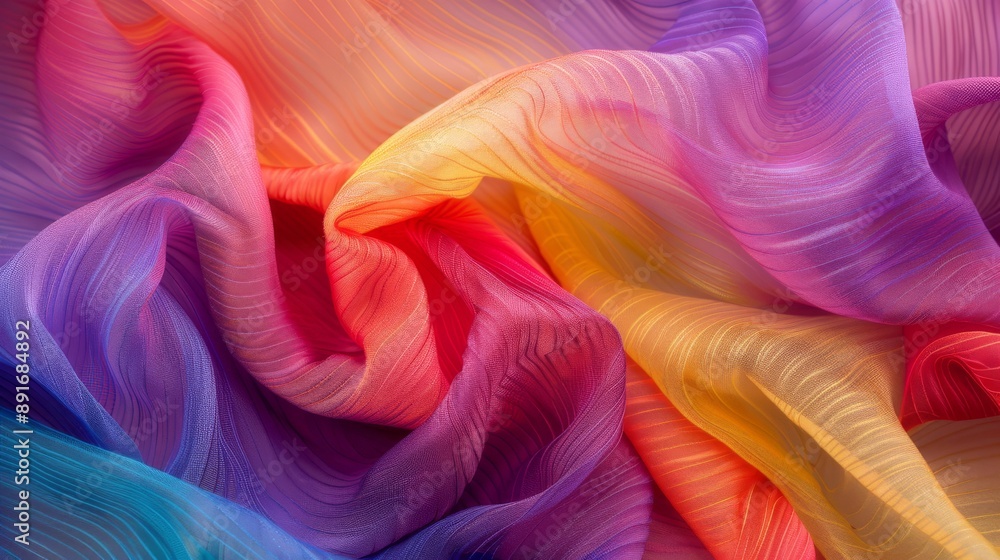 Abstract Colorful Fabric Texture Background. Abstract Colorful Fabric Texture Background.