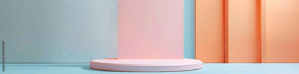 Elegant Pastel Pink and Blue Cosmetic Packaging on Soft Background. Refined Beauty Product Mockups for Skincare, Perfume, or Makeup Industry. 4K High-Resolution Wallpaper for Store Shelves Display. AI Elegant Pastel Pink and Blue Cosmetic Packaging on Soft Background. Refined Beauty Product Mockups for Skincare, Perfume, or Makeup Industry. 4K High-Resolution Wallpaper for Store Shelves Display. AI