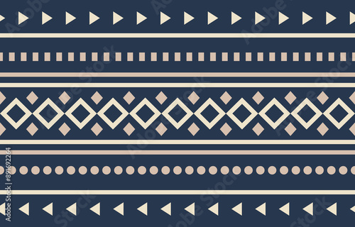 Southwest geometric seamless patterns aztec Navajo Native American tribal ethnic colorful for textile printing
