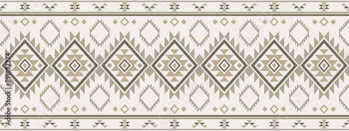Southwest geometric seamless patterns aztec Navajo Native American tribal ethnic colorful for textile printing