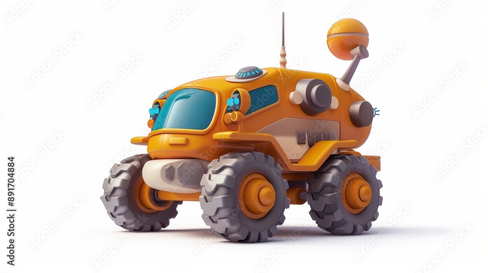 Rover icon animation cartoon best object isolated on white background. Astronomy objects isolated on white. Photo realistic photo. Rover icon animation cartoon best object isolated on white background. Astronomy objects isolated on white. Photo realistic photo.