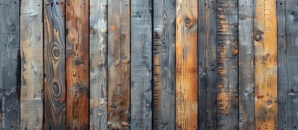 Rustic Weathered Wooden Plank Background Rustic Weathered Wooden Plank Background