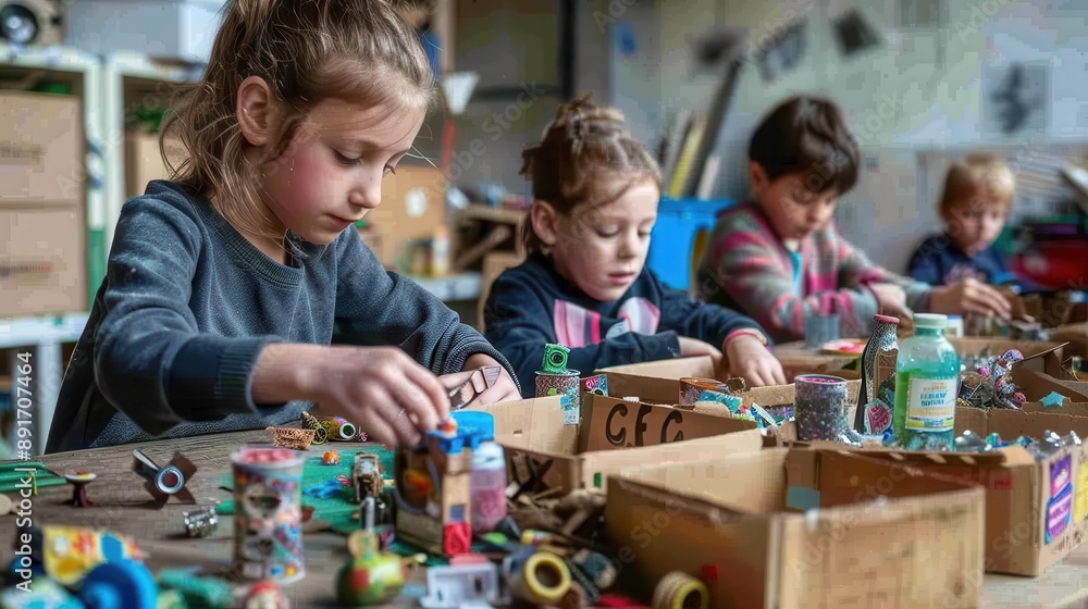 Creative Upcycling Workshop: Kids Making Toys from Recycled Materials Creative Upcycling Workshop: Kids Making Toys from Recycled Materials