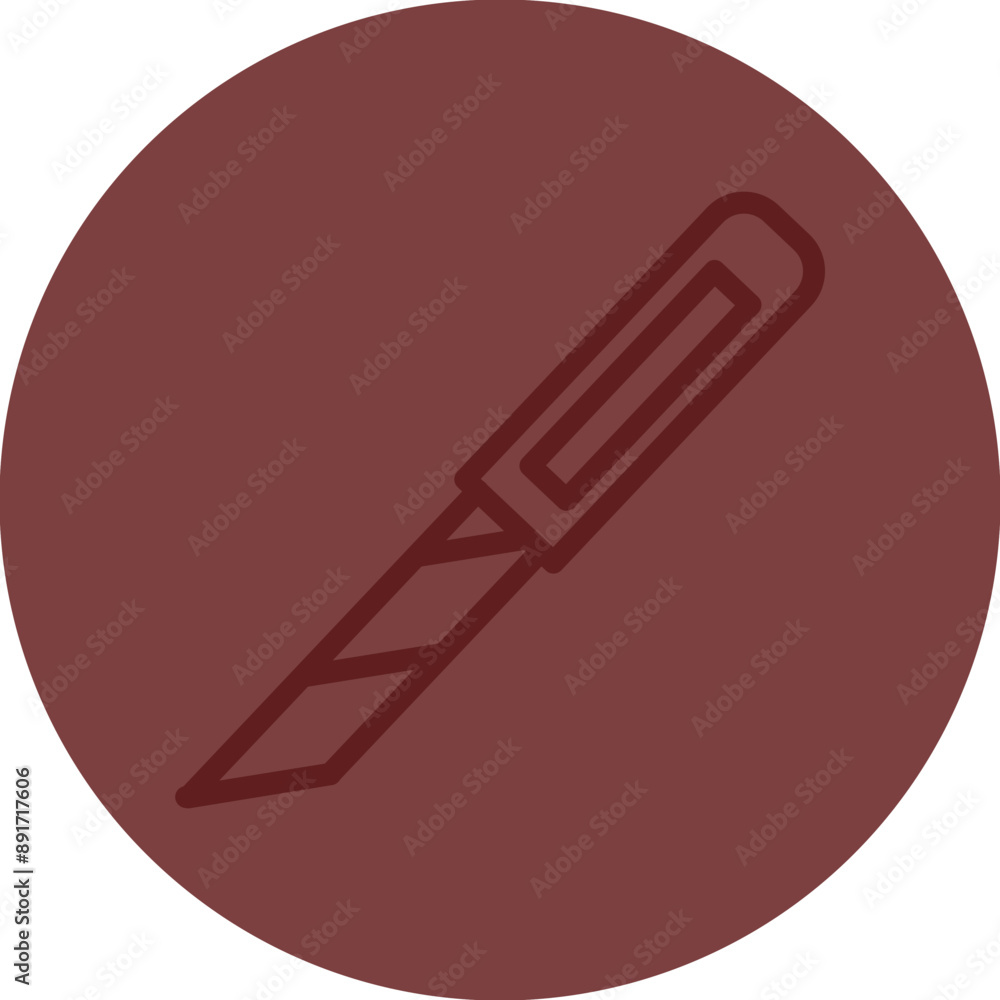 Cutter Vector Line Maroon Circle Maroon Cutter Vector Line Maroon Circle Maroon