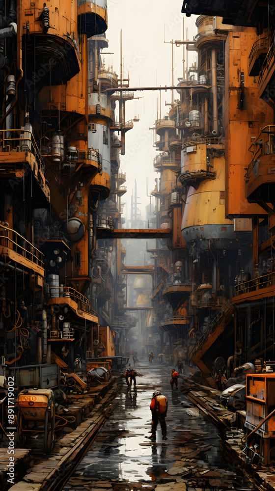 Ruin of Industrial Metropolis Ruin of Industrial Metropolis