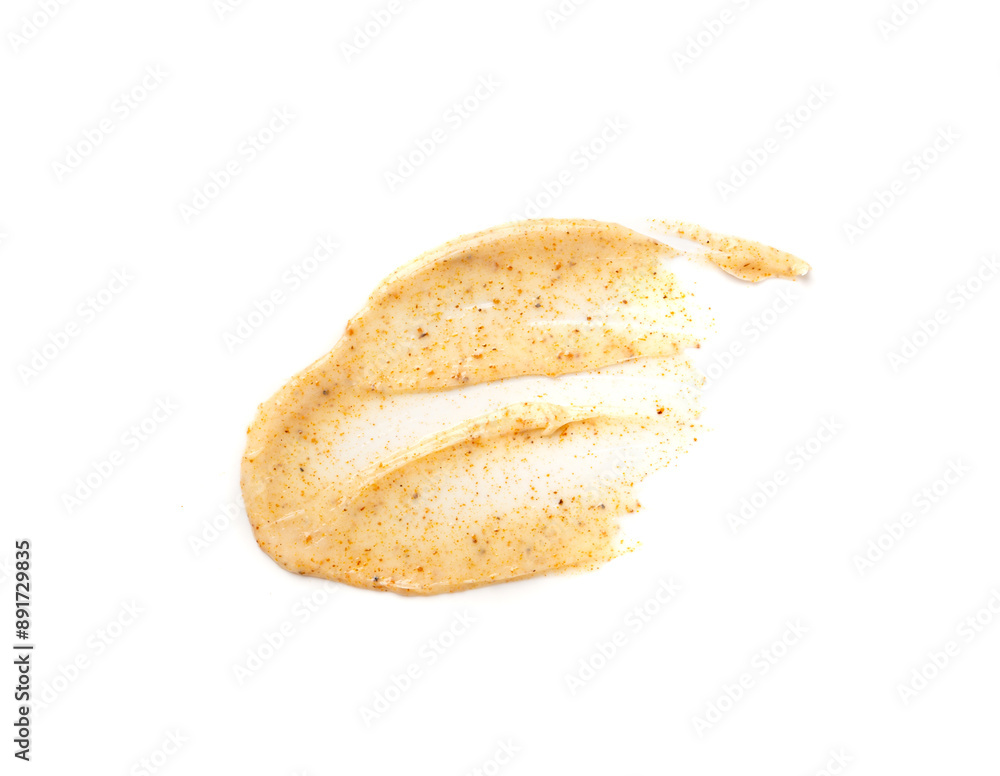 Apricot Scrub Smear Isolated, Body Peeling Cream Sample, Organic Exfoliate Face Mask, Sugar Scrub Smear Apricot Scrub Smear Isolated, Body Peeling Cream Sample, Organic Exfoliate Face Mask, Sugar Scrub Smear