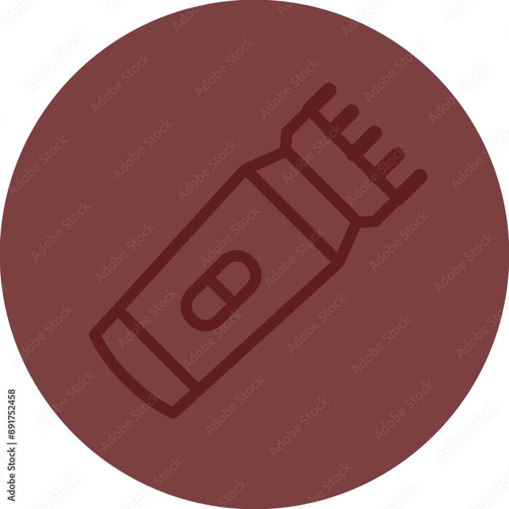 Shaving Machine Vector Line Maroon Circle Maroon Shaving Machine Vector Line Maroon Circle Maroon