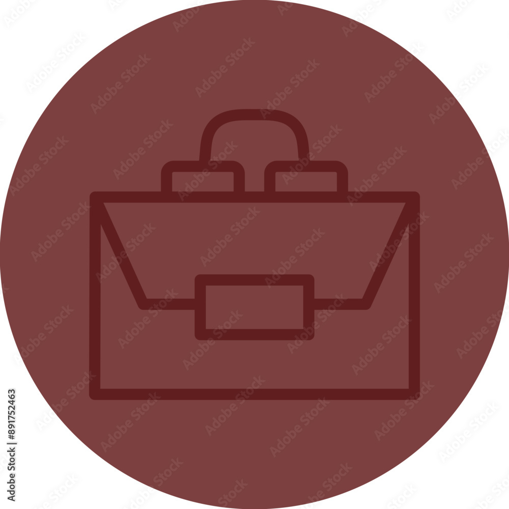 Shoulder Bag Vector Line Maroon Circle Maroon Shoulder Bag Vector Line Maroon Circle Maroon