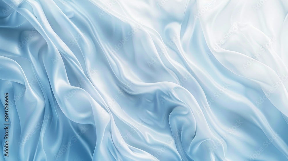 Fototapeta premium Create a clean, minimalist background featuring a solid light blue color. The design should be simple and elegant, suitable for modern applications and emphasizing clarity and calmness.